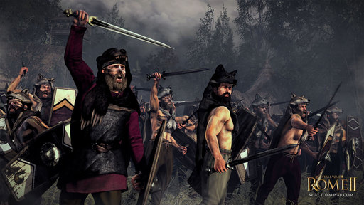 Total War: Rome II -  Презентация фракций Total War: Rome 2 - Свебы (Свевы)! и немного картинок